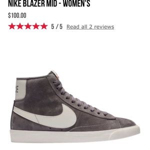 Women's High Top Nike Shoe - Brand New/Never Worn